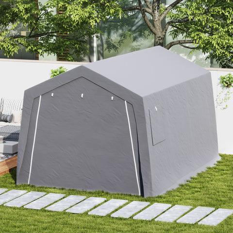 Rootz Device Tent House - Waterproof Storage Shelter - Weatherproof Shelter - UV Resistant - 300cm x 447cm x 255cm