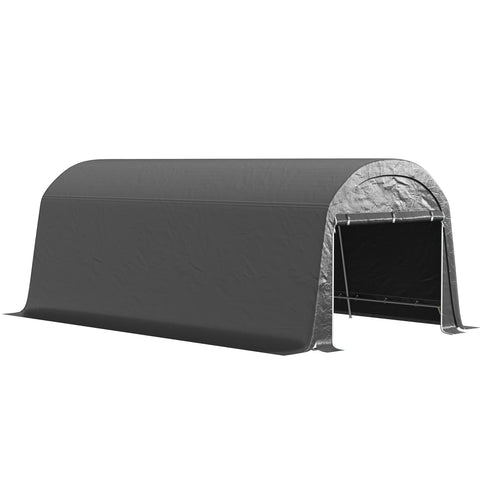 Rootz Garden Shed - Tool Tent - Set Up Garage - Waterproof - UV-Resistant - 300cm x 600cm x 230cm - Durable Protection