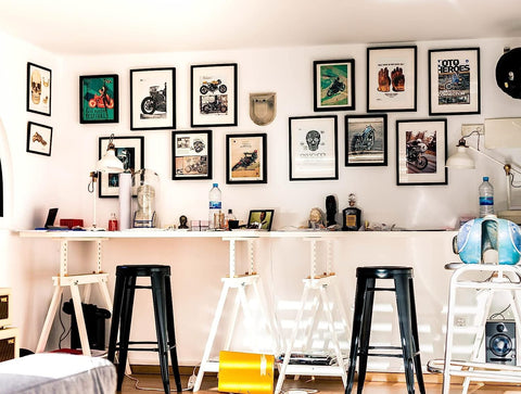 Rootz 5 Set Picture Frame - Photo Gallery Frames - MDF Image Holders - Protects Photos - Grey 20x30cm - Enhance Room Decor Elegantly