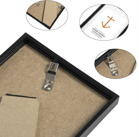 Rootz 5 Set Picture Frame - Photo Frame - Image Frame - Scratch Resistant, A4 Size 21 x 29.7cm