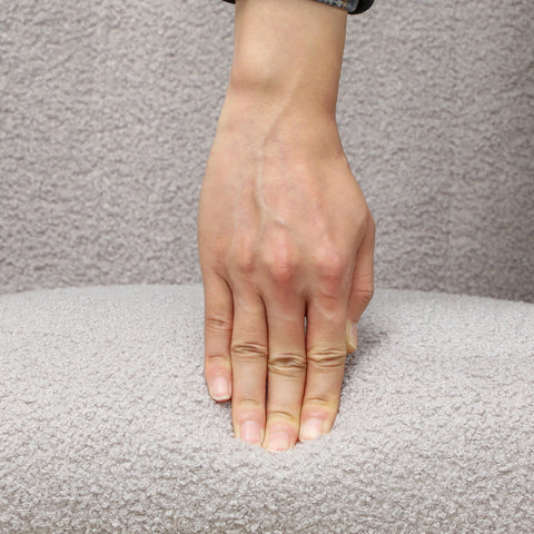 Rootz Rocking Chair - Cozy Cover - Thick Padding - Non-Slip Stability - Teddy Fabric - 70cm x 94cm x 100cm