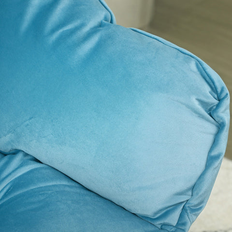 Rootz Modern Akzentstuhl Armchair - Upholstered Chair - Relaxed Seat - Luxurious Comfort - 80cm x 78cm x 100cm