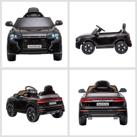 Rootz Electric Car for Kids - Audi RS Q8 - Remote Control Vehicle - MP3 & Bluetooth - Safe & Fun - 101x62x51cm