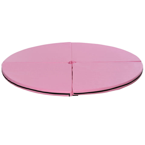 Rootz Foldable Pole Dance Mat - Protective Mat - Safety Mat - 5cm Thick Cushioning - Ø 150cm x 5cm