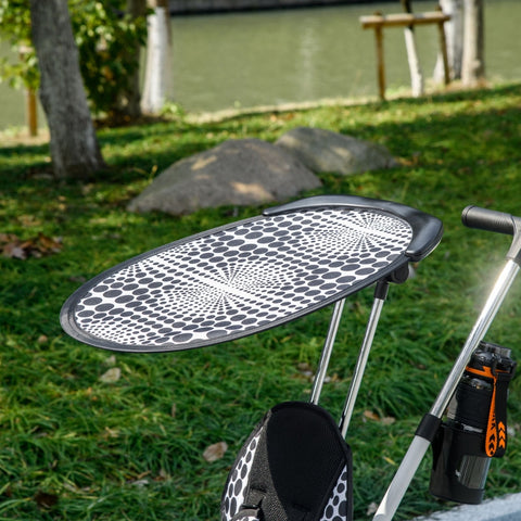 Rootz 6-in-1 Children's Tricycle with Push Bar - Kids Trike - Toddler Bike - Safety Harness - Storage Basket - 105cm x 47cm x 98cm - Metal, Plastic, Polyester - White