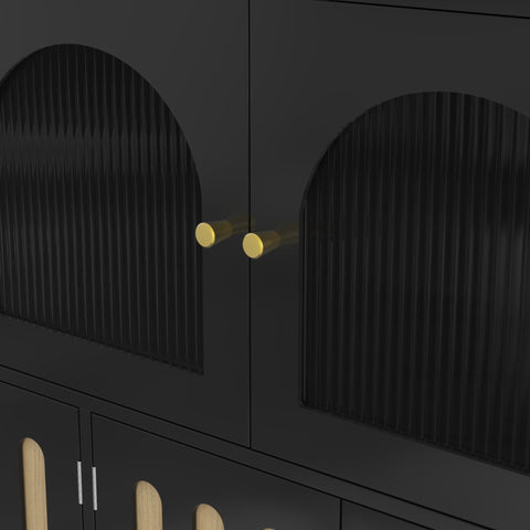 Rootz Modern Sideboard - Storage Cabinet - Stylish Buffet - Durable MDF - 120cm x 40cm x 90cm