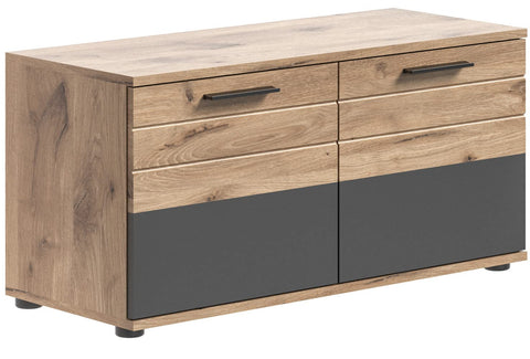 Rootz Mason Bench Wardrobe - Shoe Rack Bench - Entryway Organizer - 90cm x 51cm x 37cm