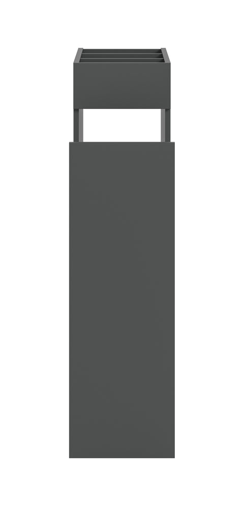 Rootz Add-On Shelf - Storage Solution - Organizer - Easy-Care Surface - 29x101x60 cm Grey Imitation