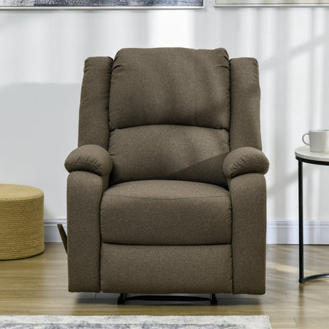 Rootz Recliner Chair - Lounge Chair - Armchair - Adjustable Backrest - Thick Padding - 87cm x 96cm x 98cm