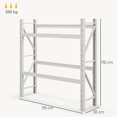 Rootz Beverage Crate Organizer - Drink Crate Stand - Drink Storage Rack - Space-Saving - Sturdy Steel - 110cm x 30cm x 110cm