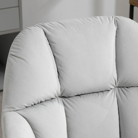 Rootz Office Chair - Swivel Desk Chair - Ergonomic Seating - Plush Padding - 58cm x 58.5cm x 78-86cm