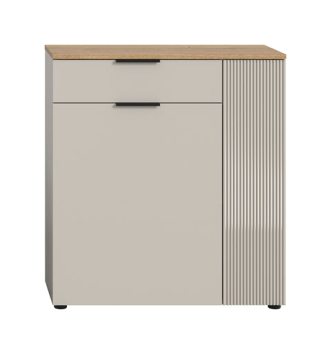 Rootz White  Chest of Drawers - Dresser - Storage Cabinet - Versatile Space - 80x88x36 cm