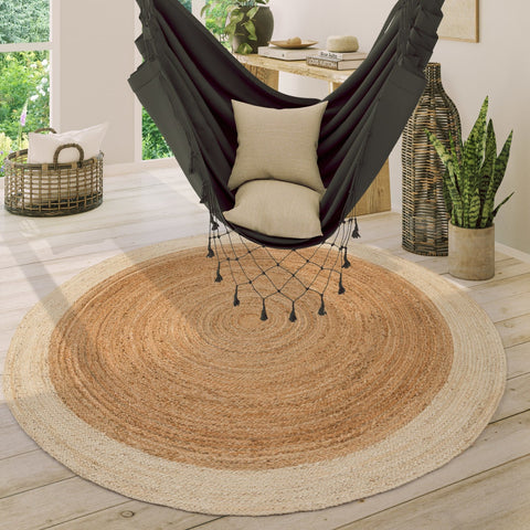Jute Rug – Stylish Natural Fiber – Handmade & Durable – Trendy Design