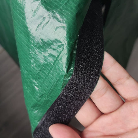 Rootz Firewood Stand - Log Holder - Firewood Rack - PE Cover - 200kg Load Capacity - 200cm x 36cm x 99cm