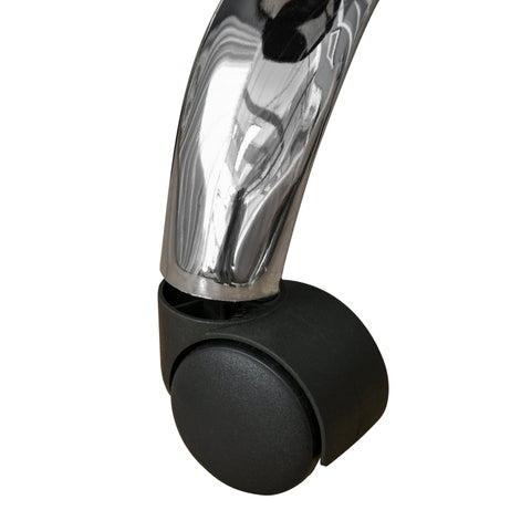 Rootz Salon Stool - Swivel Stool - Velvet Cover - 360 Degree Castors - Height Adjustable - 35cm x 49-61cm - Elegant Design