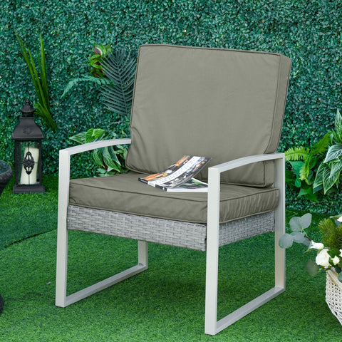 Rootz 2 Piece Seat Cushion Set - Chair Cushion - Upholstery Pad - Comfortable Seating - 56cm x 52cm x 7cm