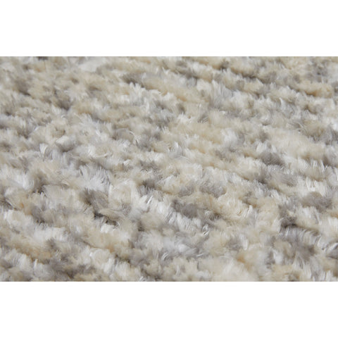 Rootz Shaggy Rug with Fringes - Beige-Gray Carpet - Soft Floor Mat - Luxurious Comfort - 170 x 120 x 2.1 cm