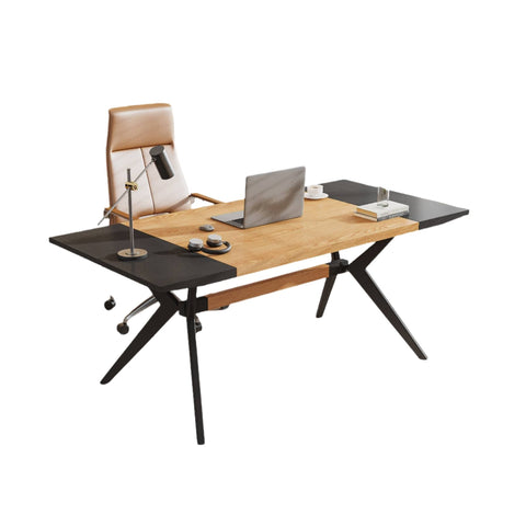 Rootz Modern Office Desk - Executive Desk - Computer Workstation - Spacious Surface - 160cm x 80cm x 75cm