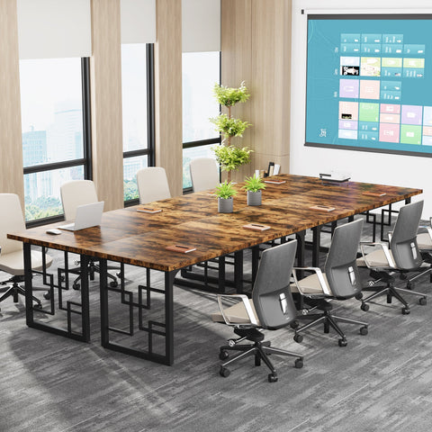 Rootz Executive Desk - Workstation - Office Desk - Sturdy and Spacious - 160 cm Length x 80 cm Width x 75 cm Height - Ergonomic Design