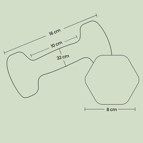 Rootz 2 Set Dumbbells - Dumbbell Set - Neoprene Coated Weights - Strength Training 16cm x 8cm - 2x2kg