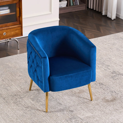 Rootz Bucket Chair - Lounge Chair - Armchair - High Density Foam Comfort - 65.27cm x 64.77cm x 73.66cm