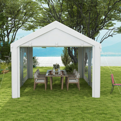 Rootz Reception Tent Pavilion - Tent Barnum - Roof Tent - Durable Materials - 500cm x 300cm x 285cm