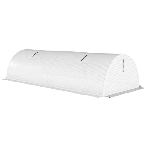 Rootz Foil Greenhouse - Mini Tunnel Greenhouse - UV-Resistant Plant Shelter - Protects Plants - 200cm x 80cm x 45cm