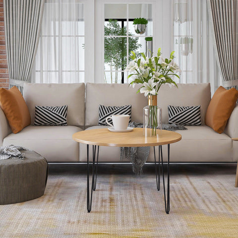 Rootz Steel Table Leg Set - Fork Design Legs - Metal Support Legs - 40kg Weight Capacity - 12b x 12t x 71h cm