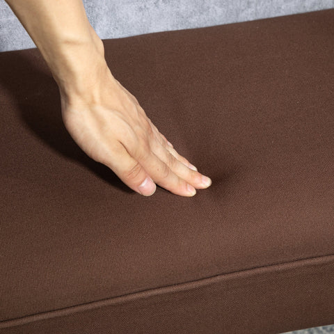 Rootz Contemporary Bank Bench - Stylish Seating - Modern Armchair - Optimal Comfort - 102l x 36b x 51h cm