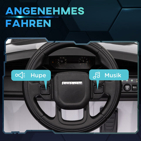 Rootz 12V Children's Electric Car - Kids Vehicle - Ride-On Car - Remote Control & LED Lights - 106cm x 65.5cm x 51cm