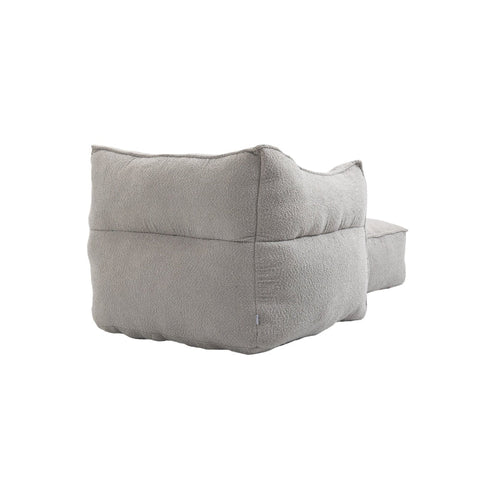 Rootz Comfortable Bouclé Bean Bag - Memory Foam Chair - Soft Seating - Unmatched Comfort - 91x83x66cm