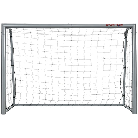 Rootz Soccer Goal Set - Portable Football Net - Weatherproof Soccer Net - Sturdy Steel Frame - Easy Assembly - 240cm x 85cm x 160cm