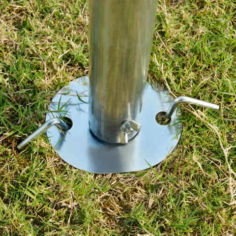 Rootz Carport Roofing - Vehicle Shelter - Auto Cover - Protects from Elements - 5.95m x 2.9m x 2.6m