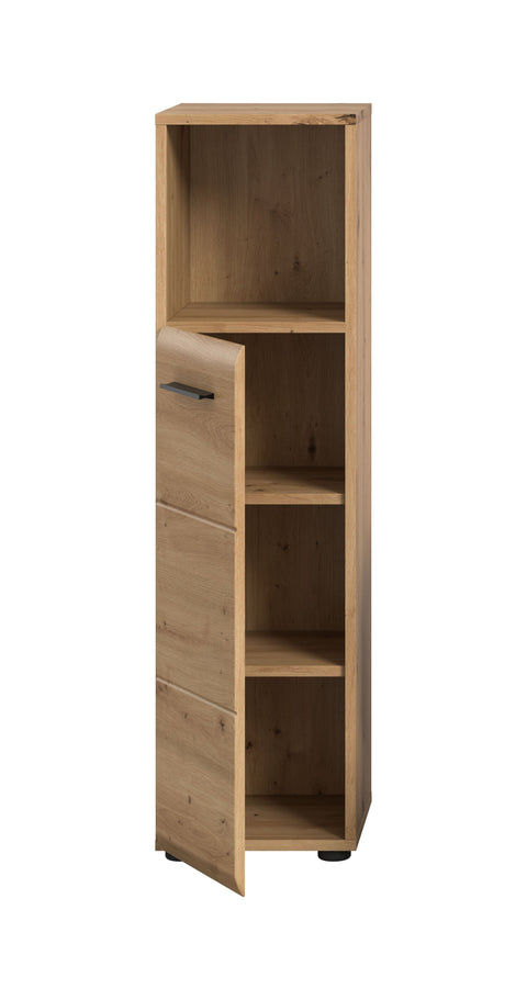 Rootz Tall Standing Cabinet - Storage Cabinet - Freestanding Cupboard - High-Quality MDF - 30x110x30cm