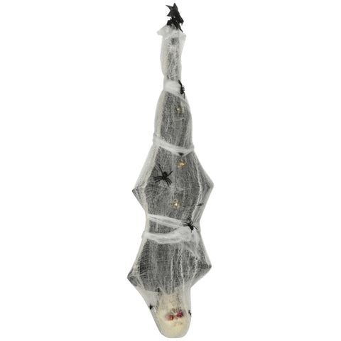 Rootz Halloween Mummy Decoration - Spooky Figure - Haunted Decor - Motion Sensor - LED Lights - Sound Effects - 44cm x 14cm x 170cm