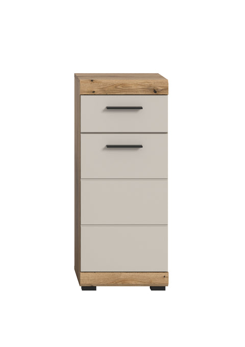 Rootz Freestanding Cabinet - Storage Unit - Organizer - Durable MDF, Versatile Design - 37 x 88 x 31 cm