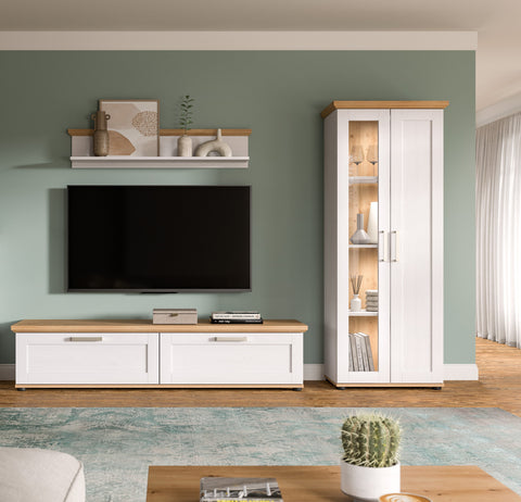 Rootz Living Room Combination - Furniture Set - Lounge Set - Space-Saving - 336x161x40 cm