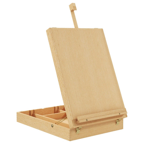 Rootz Table Easel - Artist Easel - Painting Stand - Robust & Durable - Compact & Portable - Versatile & Adjustable - 27cm x 41.5cm x 74.5cm - Beech Wood