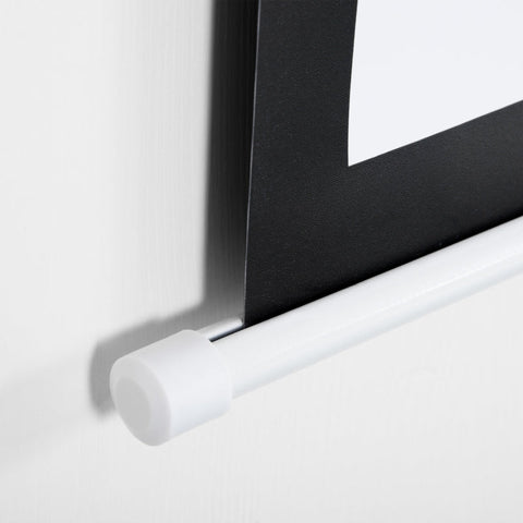 Rootz Projector Screen with Stand - 80 Inch - Wrinkle-Resistant - Wide Viewing Angle - Wall/Ceiling Mount - 172cm x 96cm - 16:9