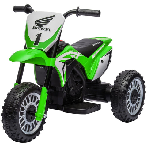 Rootz Electric Children's Motorcycle - Honda CRF450RL Replica - Kids Bike - Horn & Starting Sounds - Asphalt - 71cm x 40.5cm x 43.5cm