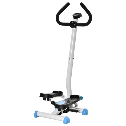 Rootz Stepper - Leg Trainer - Calves, Thighs - Lower Body Workout - Steel Frame - LCD Monitor - Non-Slip Pedals - 55cm x 44cm x 108cm