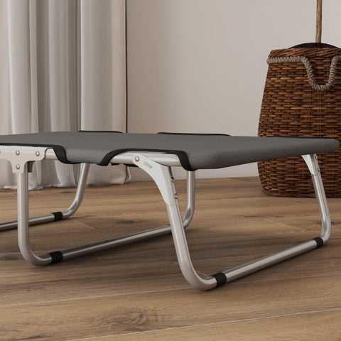 Rootz Folding Dog Lounger - Pet Cot - Portable Dog Bed - Hot/Cold Protection - 600D Oxford - Indoor Outdoor - Easy Clean - Steel Frame - 71cm x 58cm x 20cm