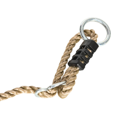 Rootz Kids Rope Slide Kit - Children's Zipline - Playground Set - Sensory Balance - Adjustable Rope 110-140cm - 80kg Capacity