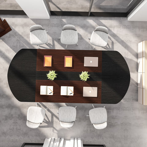 Rootz Executive Desk - Office Desk - Workstation Table - Elegant Design - 180 cm Width x 90 cm Depth x 75 cm Height