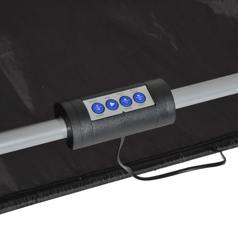 Rootz Foldable Basketball Hoop - Double Shootout - Arcade Game - Electronic Counter - Robust Steel Frame - 2.05m x 1.1m x 2.05m