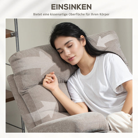 Rootz Massage Chair - Recliner - Electric Armchair - 8 Vibration Points - 93cm x 101cm x 102cm