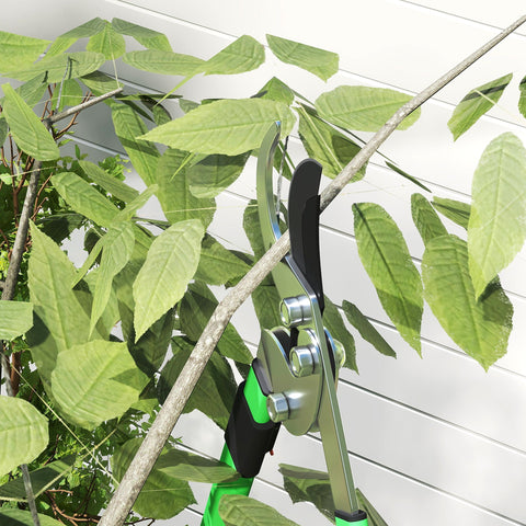 Rootz Hedge Trimmer Set - Garden Scissors - Pruning Shears - Rust-Resistant - 63.5cm x 23cm x 9.5cm - Telescopic Handles