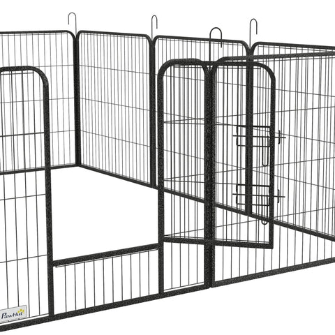 Rootz Puppy Run - Pet Enclosure - Dog Pen - Customizable Panels - Safe & Spacious - 12 Panels at 80cm x 80cm Each