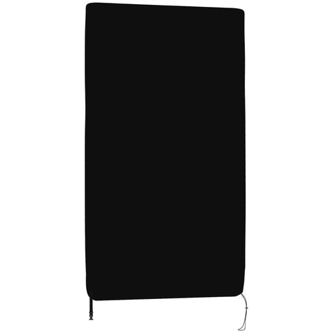 Rootz Table Cover - Table Tennis - Waterproof - UV Resistant - Polyethylene - Black - 275L x 153W x 5H cm