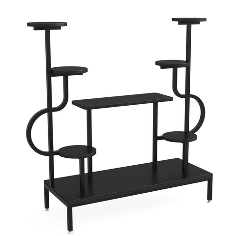 Rootz Plant Display Shelving Unit - Plant Stand - Plant Organizer - Tall 8-Tier Design - 40 cm D x 100 cm W x 126 cm H